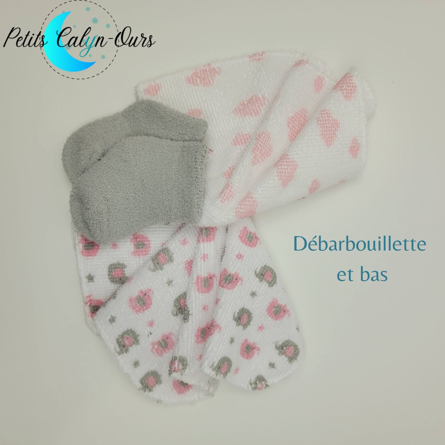 Sac cadeau éléphant rose
