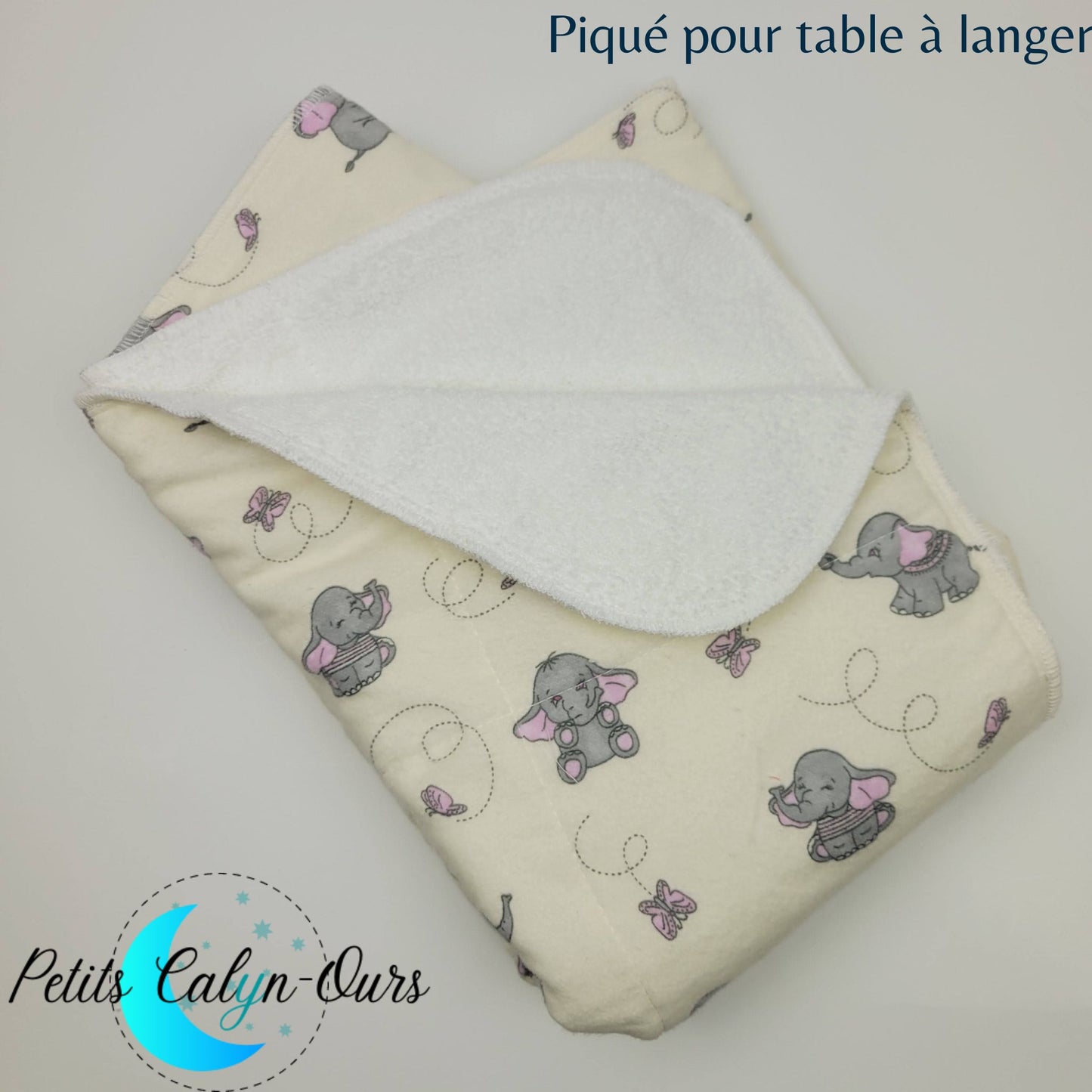 Sac cadeau éléphant rose