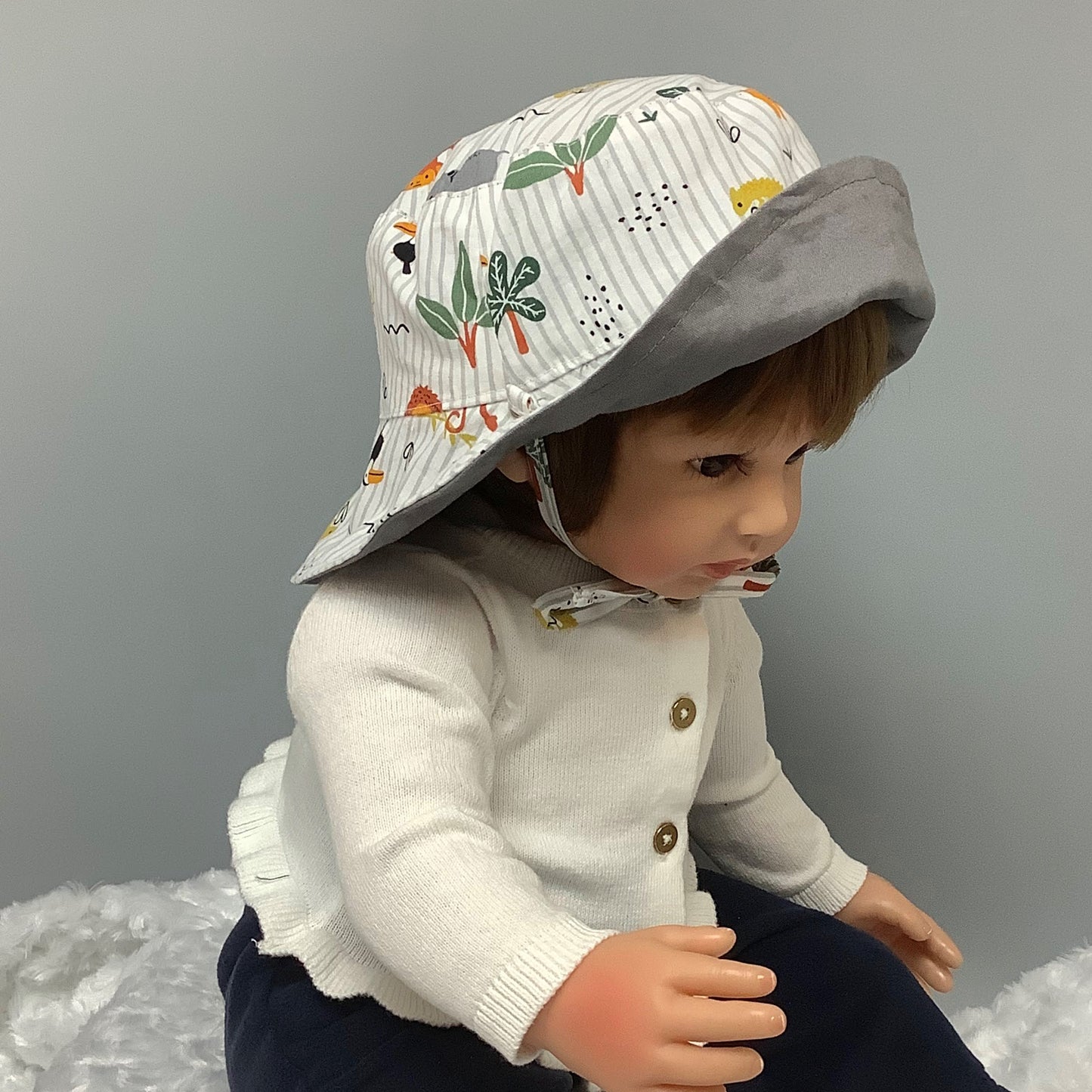 Reversible summer hat