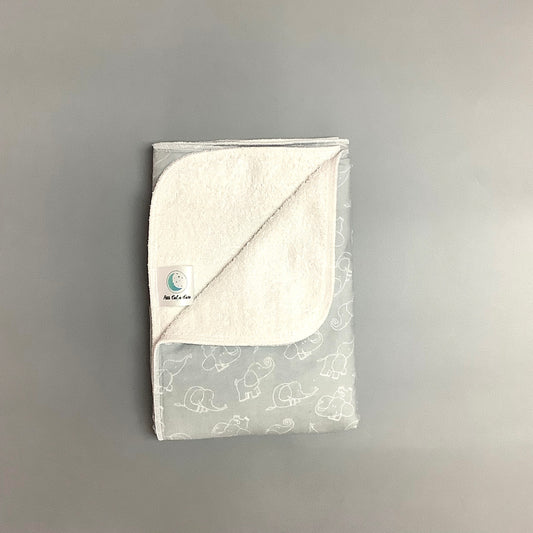 Piqué éléphant gris