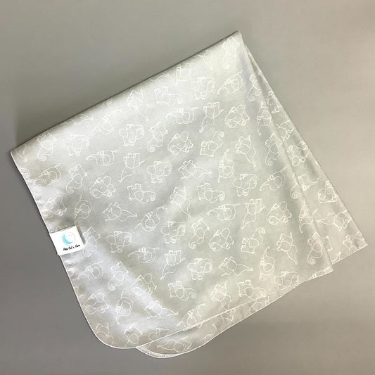 Elephant flannel comforter
