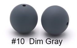Round silicone ball 9mm