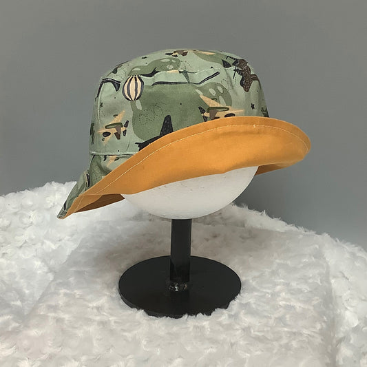 Chapeau d'été reversible