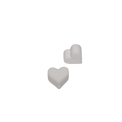 14mm silicone heart