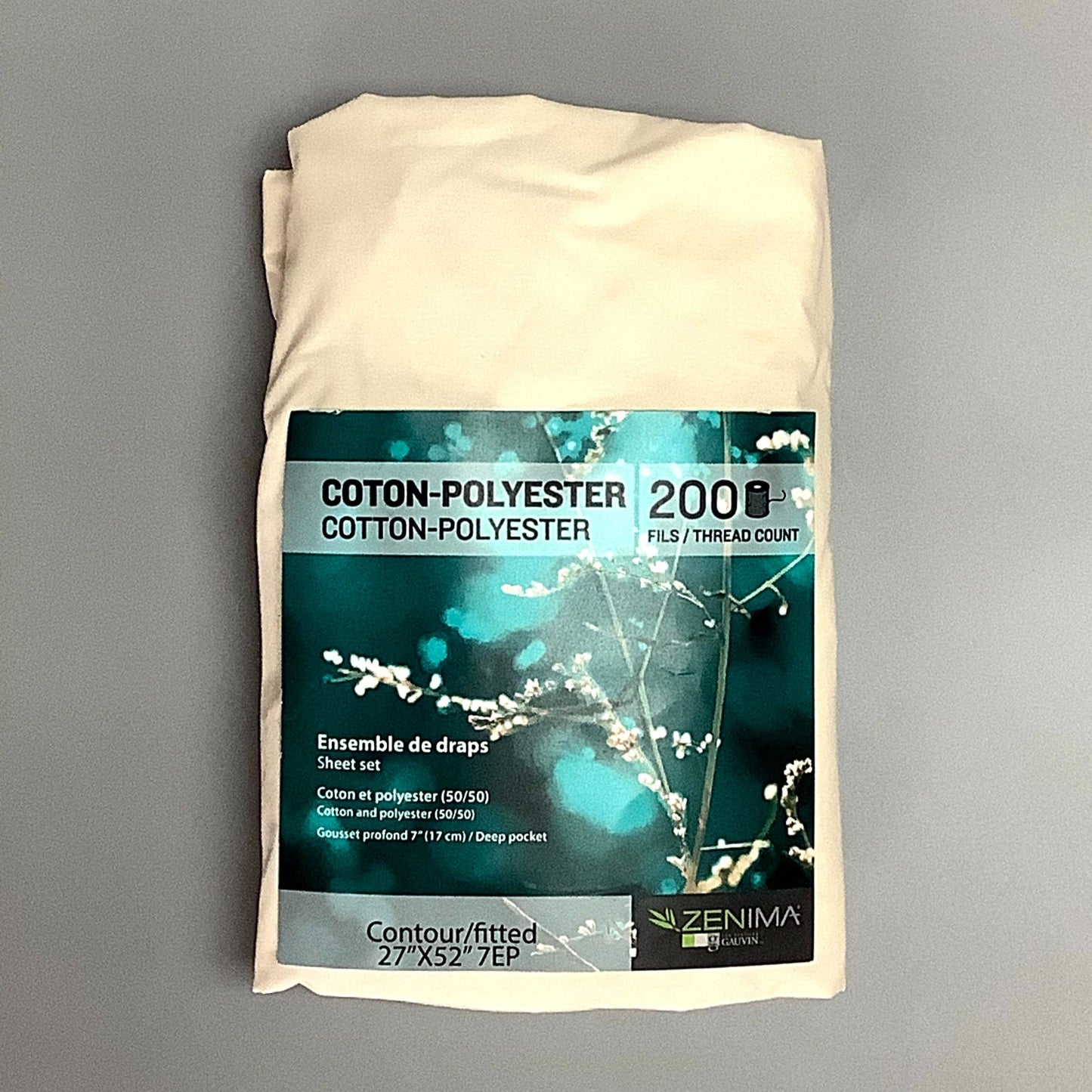 Poly-Cotton Fitted Sheet